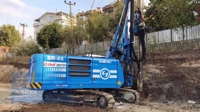 Soilmec, SR-45 Fore Kazık Makinesi, İdeal Zemin, Bursa / 22.08.2017 / Erke Group