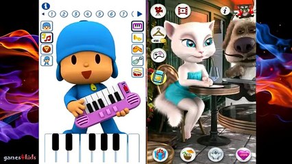 Pour enfants mon Parlant à M vidéo Angela pocoyo gameplay hd 2016 dow