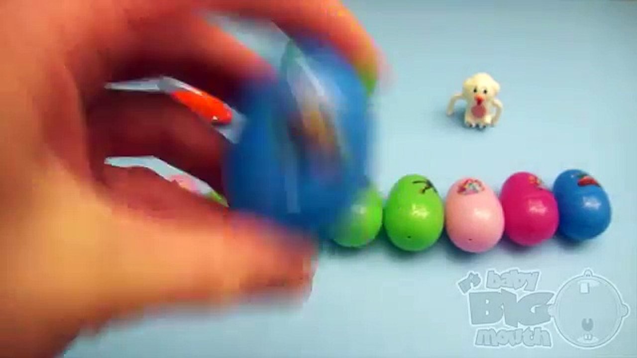 Disney Cars Surprise Egg Learn-A-Word! Spelling Fruit! Lesson 20