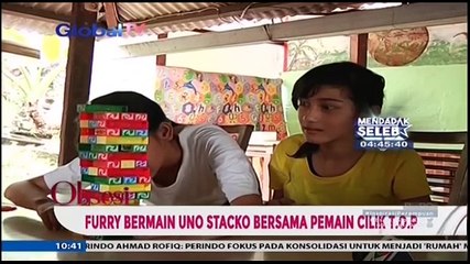 Furry Bermain Uno Stacko Bersama Pemain Cilik TOP