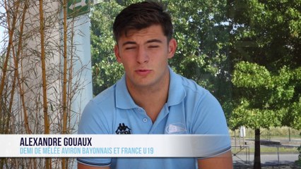 Retour d'Alexandre Gouaux de la tournée de France U19 en Afrique du Sud