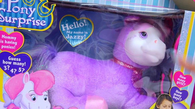 unicorn pony surprise mom and baby