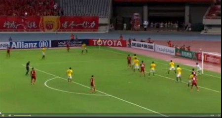 Shenchao Wang Goal - Shanghai East Asia vs Guangzhou Evergrande 2-0 22.08.2017 (HD)