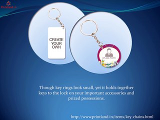 Buy Corporate Key Rings with Company Logo Printed Online in India