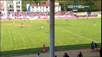 Teteh Bangura Goal - Sinopspor vs Yeni Amasyaspor 3-2  22.08.2017 (HD)