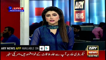 Karachi street flooded, traffic problems after rainfall