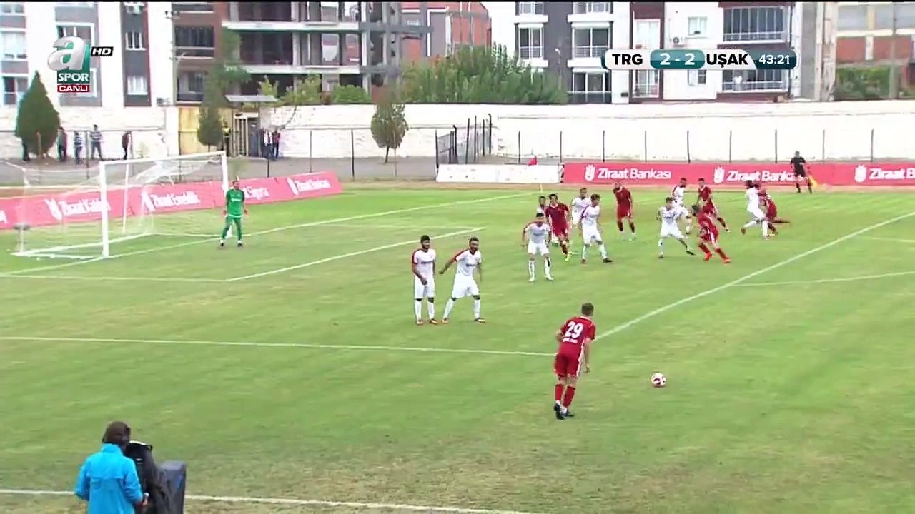 Emre Avcı Goal - Turgutluspor vs UTAŞ Uşakspor 2-2  22.08.2017 (HD)