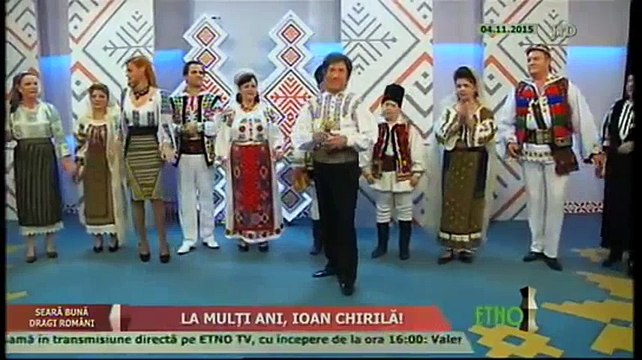 Ion Toader - Mandro, ce frumoasa esti (Seara buna, dragi romani! - ETNO TV - 04.11.2015)