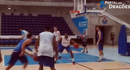 Treino de equipa Basquetebol 2017/18