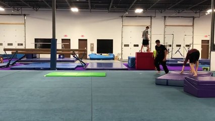 Round offs back tucks (Music) Stephen Howard