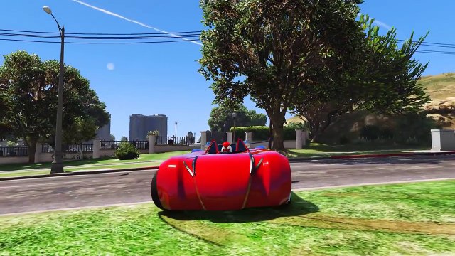 Mickey Fare Konuşan Araba Getiriyor Şimşek McQueen Örümcek Adam (Çizgi Film Tadında Türkçe