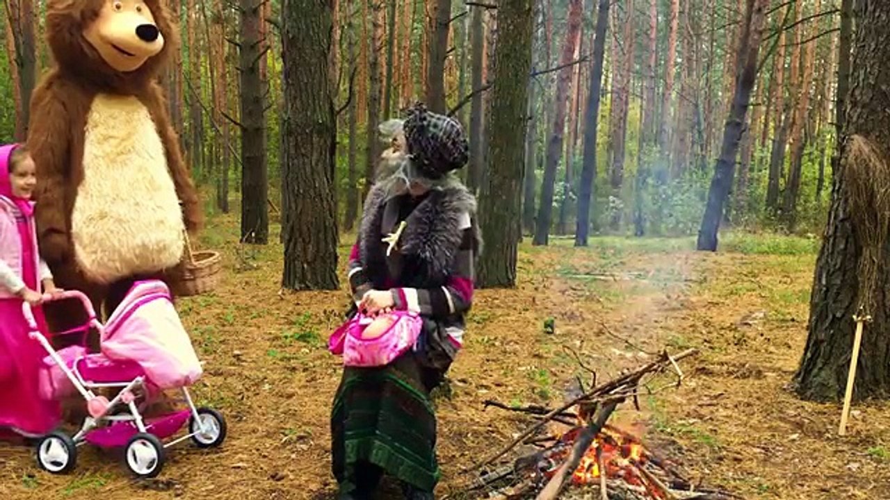 Y oso de compilación mashaallah el y masha oso de ✿ Diana hechizado Baba Yaga
