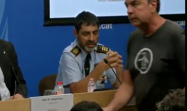 El mayor de los Mossos: Bueno pues molt bé, pues adiós