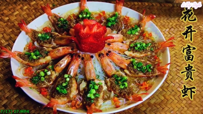 Vermicelli with special shrimp - Delicious food | Chinese Food | [古香古食] Li Ziqi 李子柒