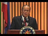 Aquino hit his critics during his meeting with the Filipino Community in Tokyo