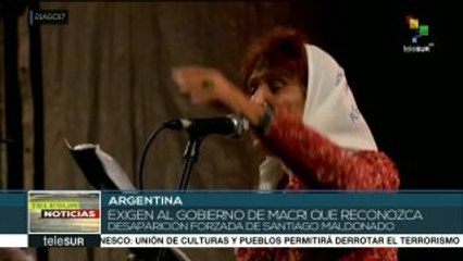 Piden que Estado argentino acepte desaparición forzada de activista