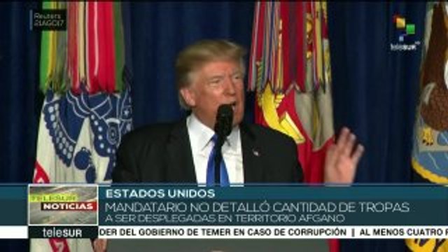 Estados Unidos enviará más tropas a Afganistán