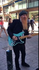 Billy Gibbons, Aleksanterinkatu, Helsinki, Finland