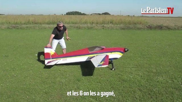 Champion de France de voltige en aéromodélisme, il se prépare pour les championnats du monde