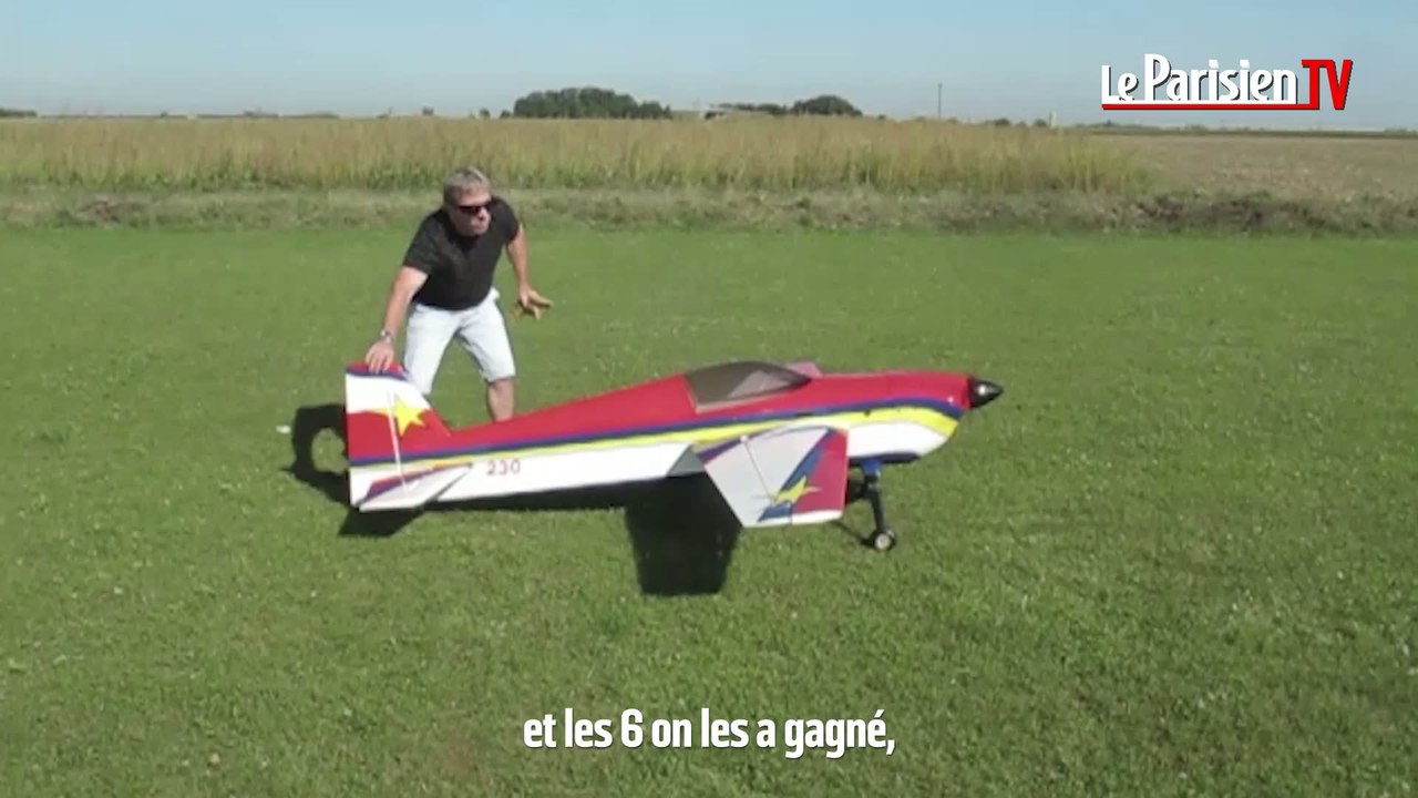 Champion de France de voltige en aéromodélisme, il se prépare pour les championnats du monde