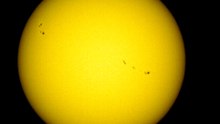 Sun - Sunspots AR2671,AR2672 (22 August 2017)