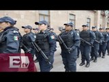 Policías resguardan Paseo de la Reforma por marcha de la CNTE / Titulares de la tarde