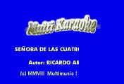 Ricardo Arjona - Señora De Las Cuatro Decadas (Karaoke)