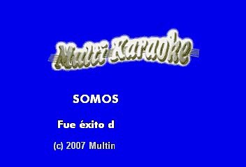 Somos Amigos - Timbiriche (Karaoke)