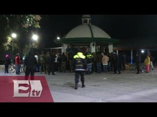 Cuatro presuntos ladrones se salvan de linchamiento en Zumpango / Vianey Esquinca