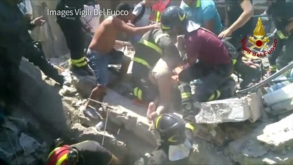 Séisme en Italie: le dernier des enfants piégés est sain et sauf