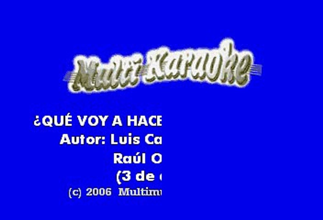 Alejandro Fernández (El Potrillo) - Que Voy A Hacer Con Mi Amor (Karaoke)
