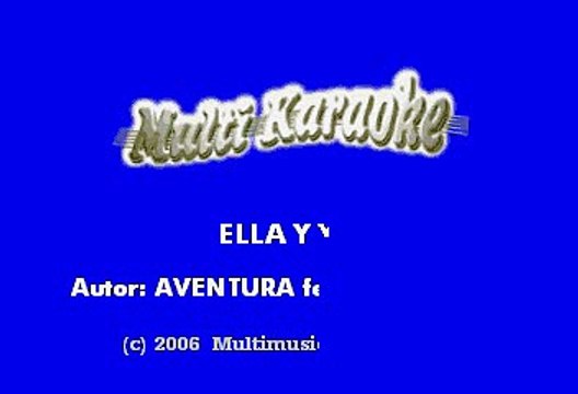 Aventura, Feat, Don Omar - Ella y yo (Karaoke)