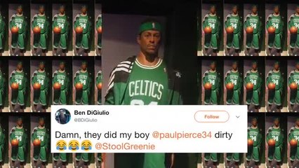 Paul Pierce Wax Statue Looks Like Someone Whoâs Not Paul Pierce