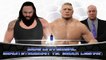 WWE 2K17 Braun Strowman Vs Brock Lesnar WWE Universal Championship No Mercy 2017