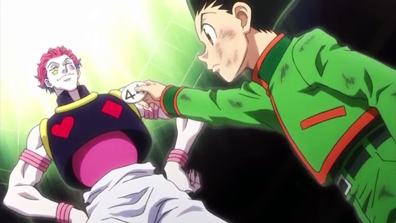 Doblar lucha completo gon vs Hisoka