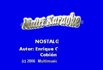 Nostalgias - Los Terricolas (Karaoke)