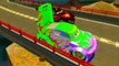 Wingo vs Vampire Lightning McQueen Disney cars Ironman spiderman Speedway Park Nursery Rhy