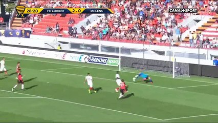 Jimmy Cabot Goal HD - Lorient 3 - 0 RC Lens - 22.08.2017 (Full Replay)