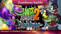 Journée jusquà maintenant avenir Nouveau plantes mise à jour contre des morts-vivants 25 zomboss zombot tomorrow-tron 2