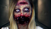 Gory zombie special fx makeup tutorial