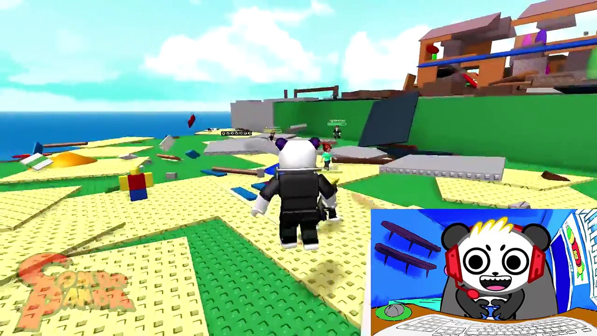 ⁣Roblox Natural Survival Disaster Let's Play with Combo Panda