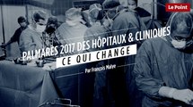 Palmarès 2017 des hôpitaux et cliniques : ce qui change