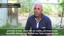 Une bouteille à la mer envoyée de Grèce échoue à Gaza