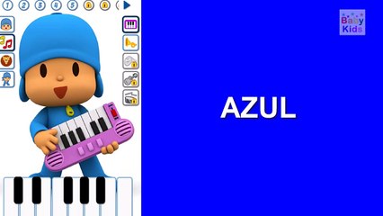 De la fe. RIGOLOS paraca el allí pasado aprenda los colores con hablar pocoyo colores niños vídeos bebé