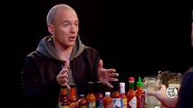 Ricky Gervais Pits His Mild British Palate Against Spicy Wings | Hot Ones