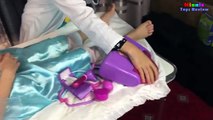 Doc McStuffins Farting Spiderman Tummy Ache Checkup Gives Needle & Check up Shot Princess