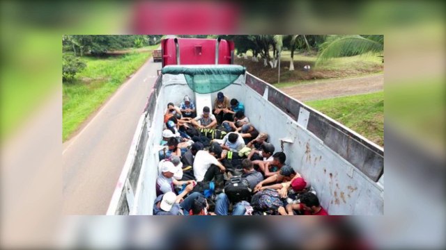 HALLAN EN COSTA RICA A 50 INDOCUMENTADOS EN UN CAMION