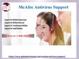 McAfee Antivirus Support Helpline Number 1-800-294-5907