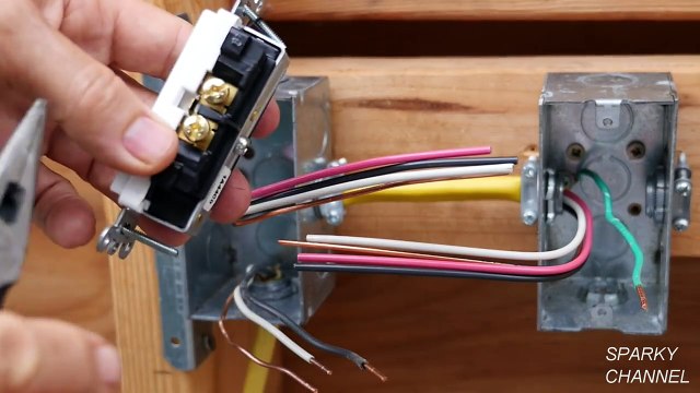 How To Wire a Half Switched Receptacle (aka Half Hot Receptacle)