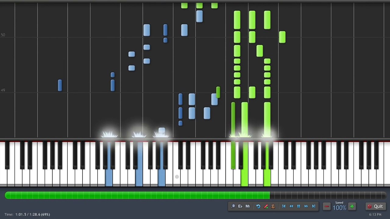 Danganronpa 3 Mirai Hen ED Recall THE END (Piano Synthesia Tutorial + Sheet)
